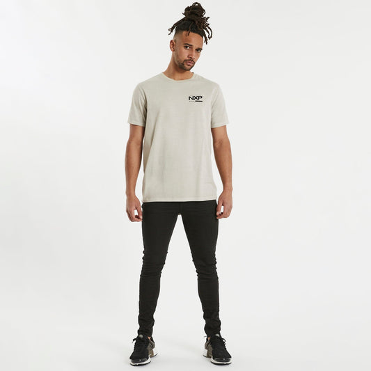 Stand Strong Cape Back T-Shirt Pigment Sand