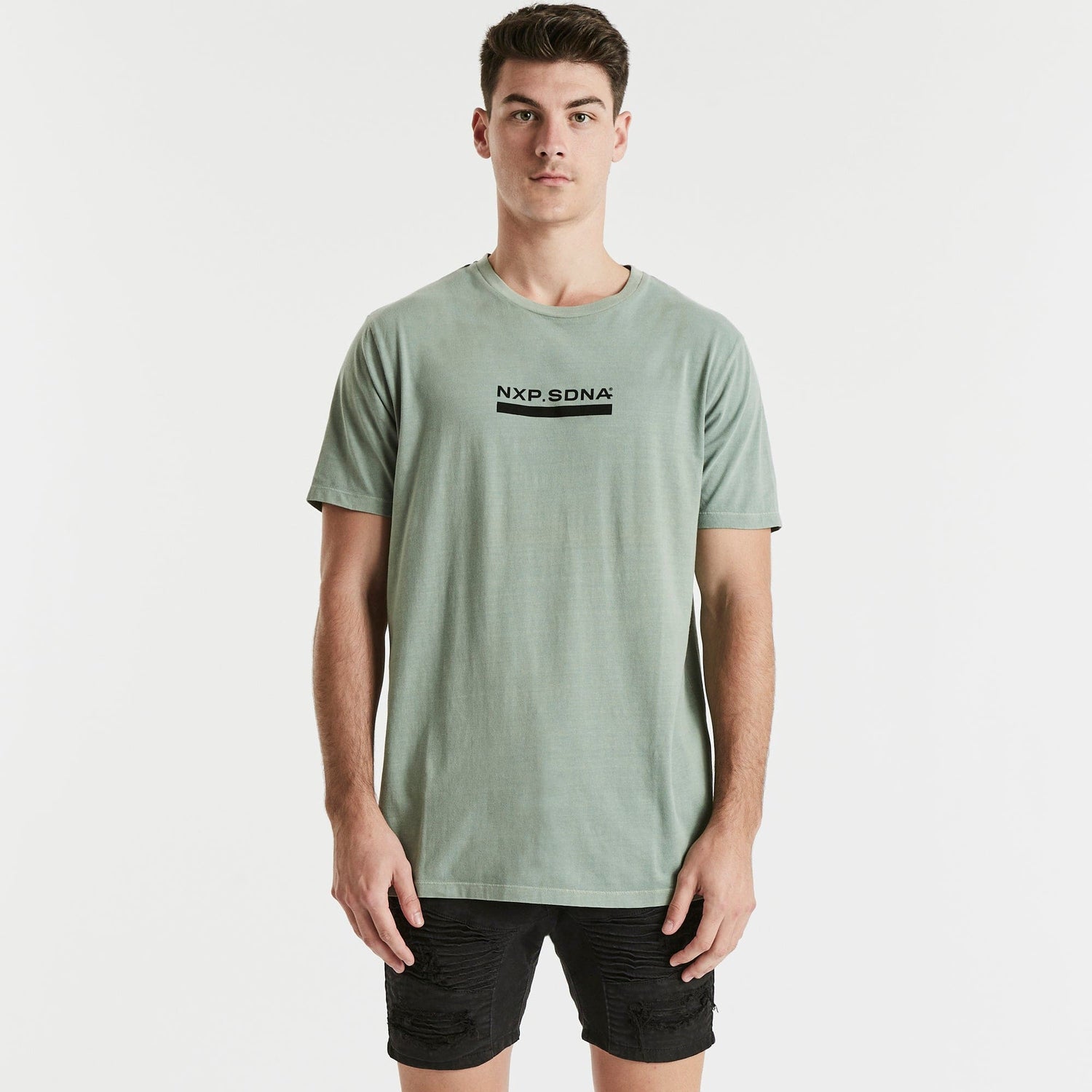 Temperature Cape Back T-Shirt Pigment Sage
