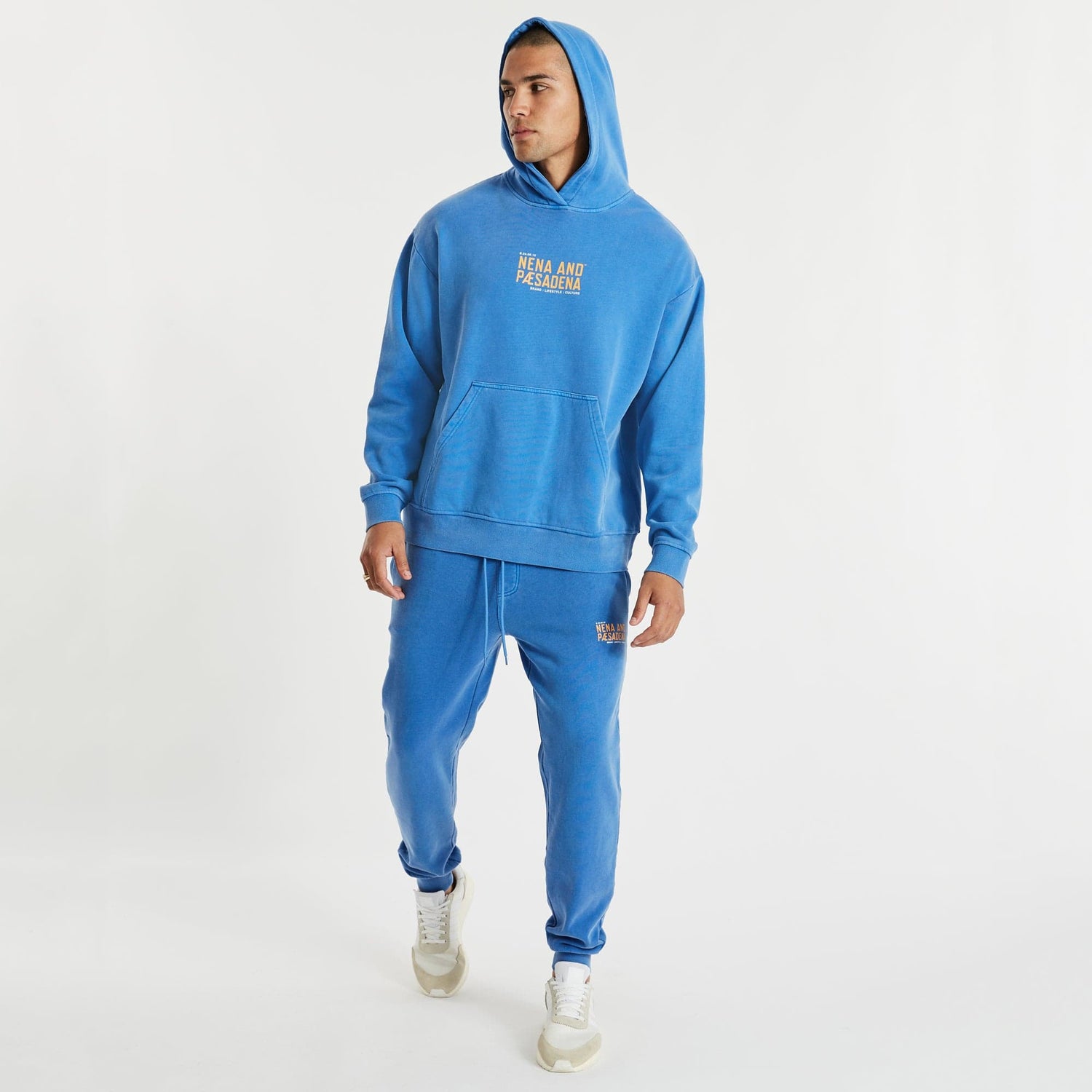 Tournament Relaxed Hoodie Pigment Palace Blue
