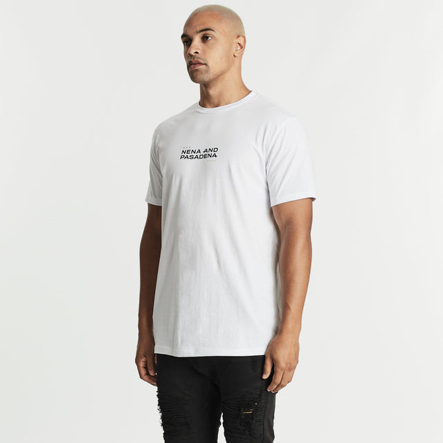 Transition Cape Back T-Shirt White