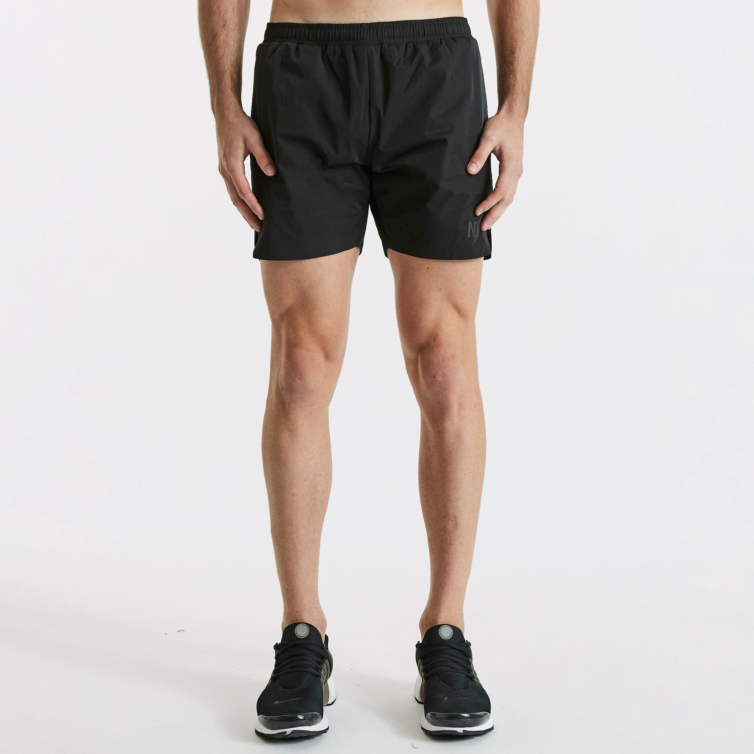 Trigger Elastic Waist Shorts Jet Black