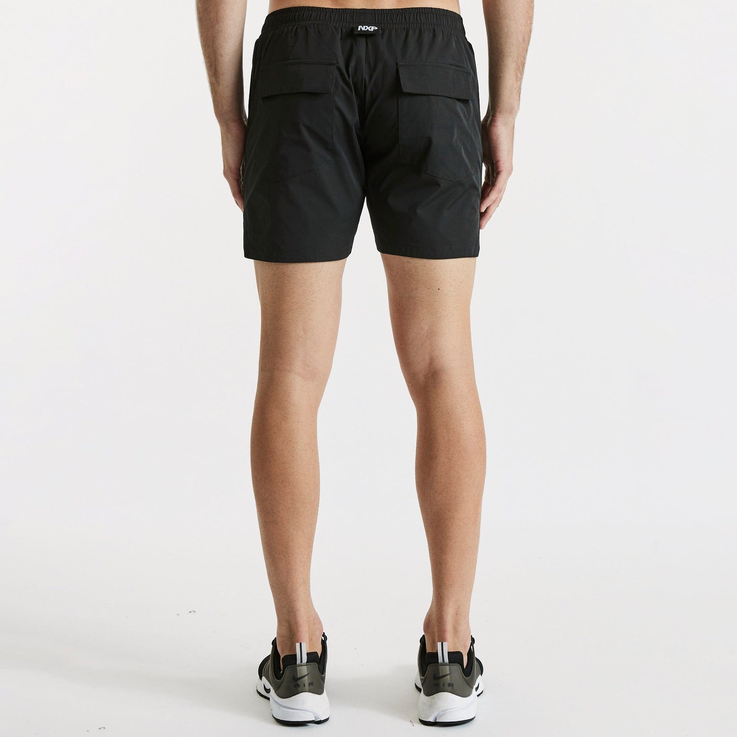Trigger Elastic Waist Shorts Jet Black