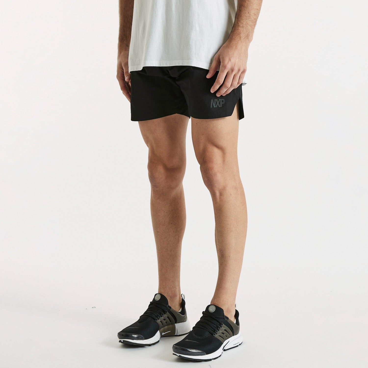 Trigger Elastic Waist Shorts Jet Black