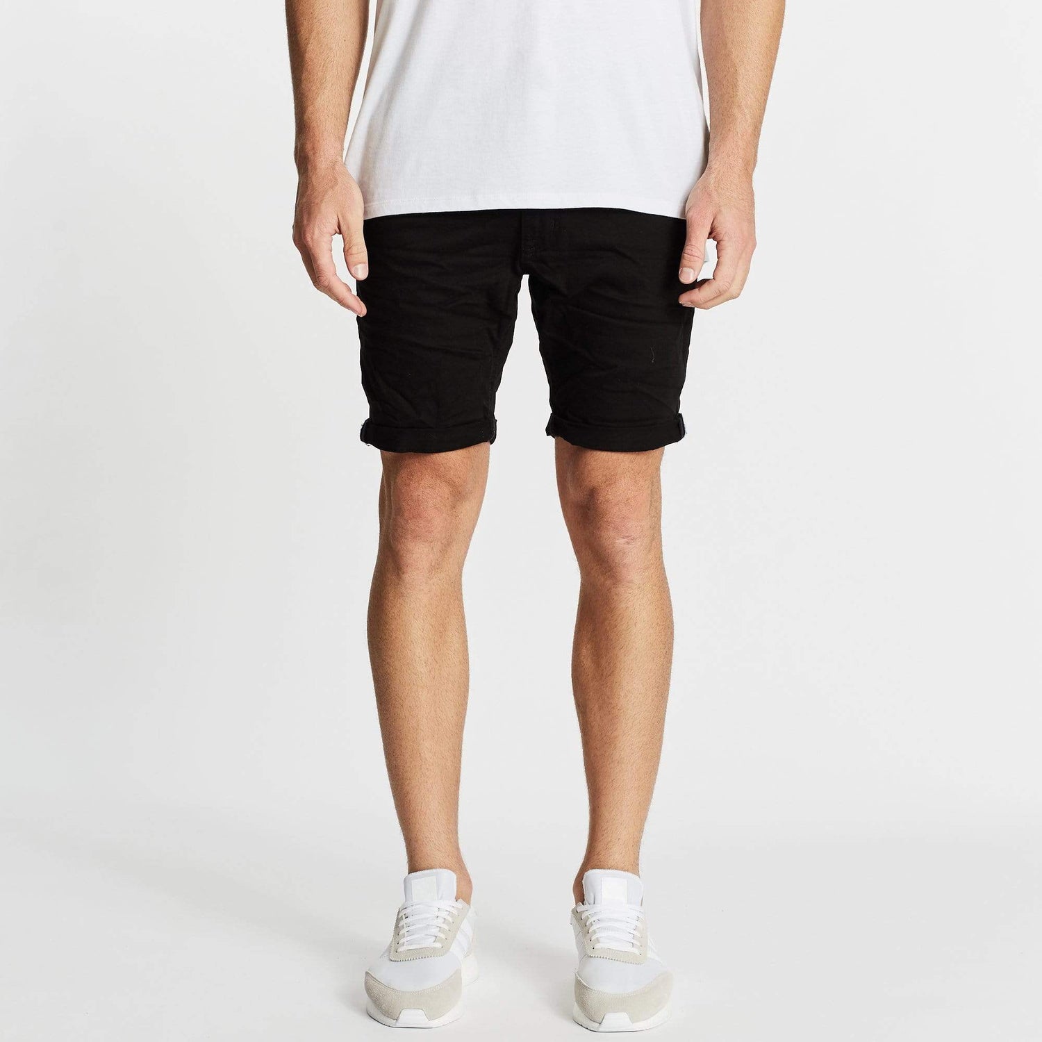 Turner Denim Short Jet Black