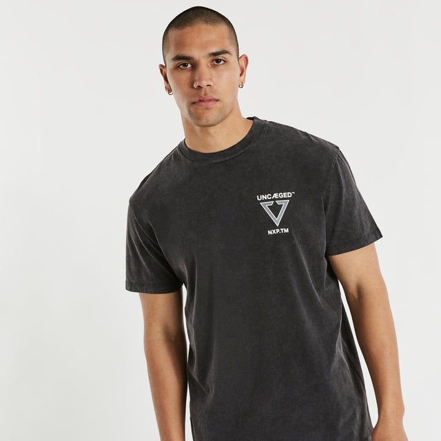 Uncaged Relaxed T-Shirt Mineral Black