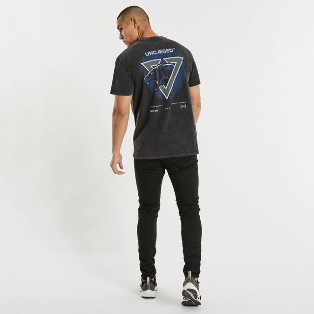 Uncaged Relaxed T-Shirt Mineral Black