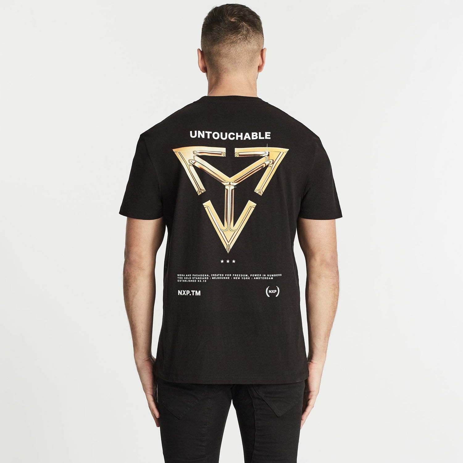 Untouchable Relaxed T-Shirt Jet Black