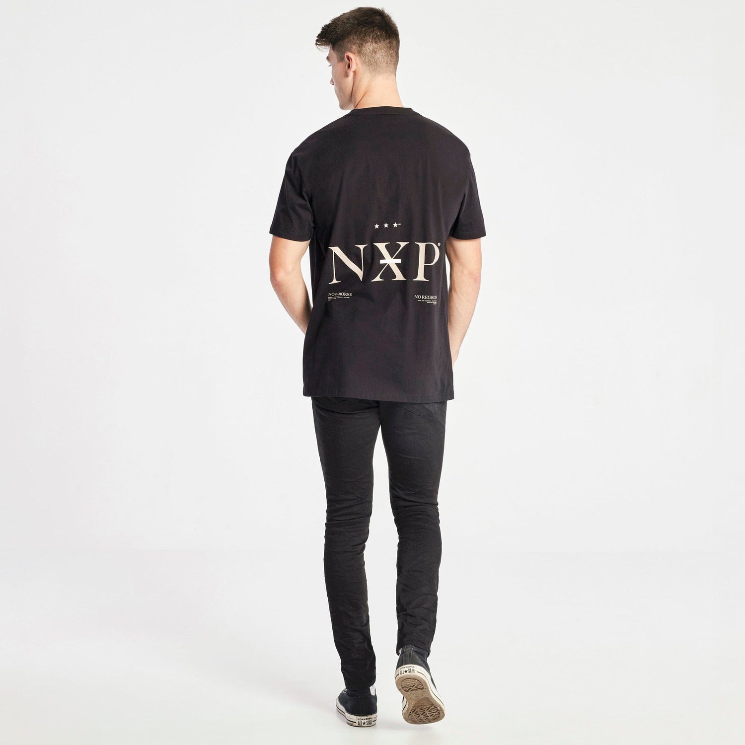 Uptight Relaxed T-Shirt Jet Black