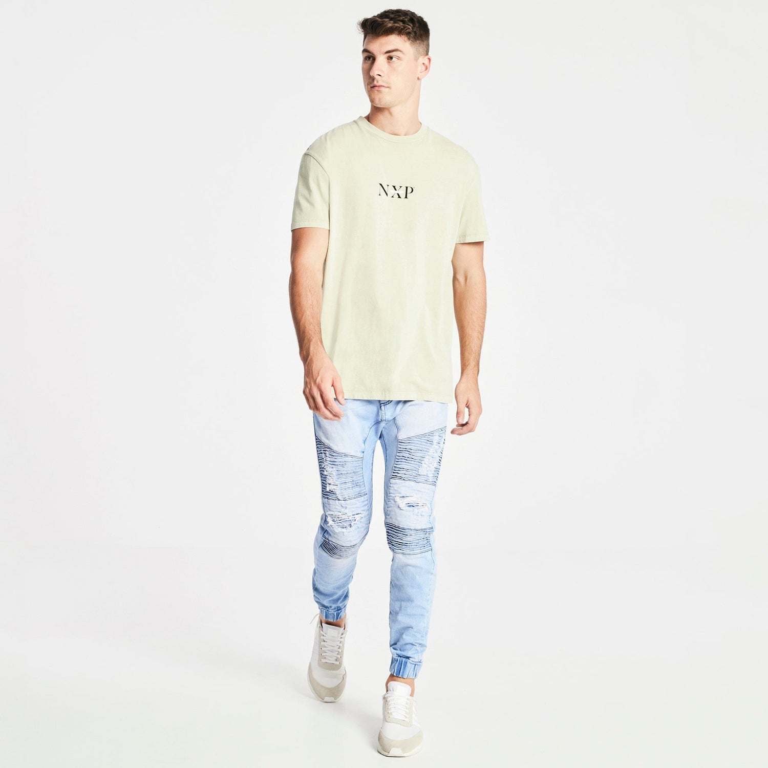 Uptight Relaxed T-Shirt Pigment Sand