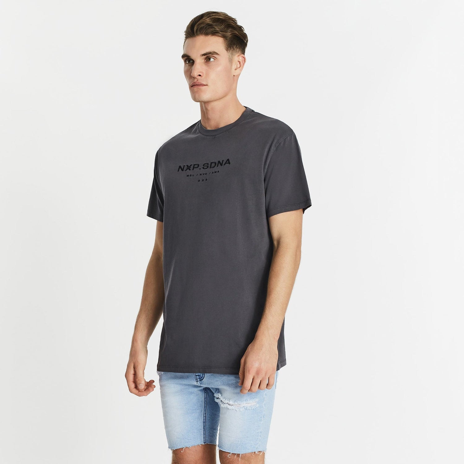 Valiant Relaxed T-Shirt Pigment Asphalt