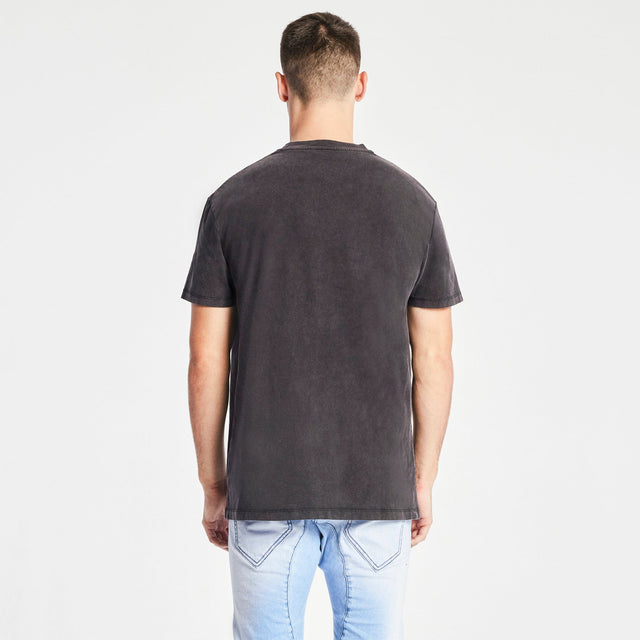 Visual Relaxed T-Shirt Mineral Black