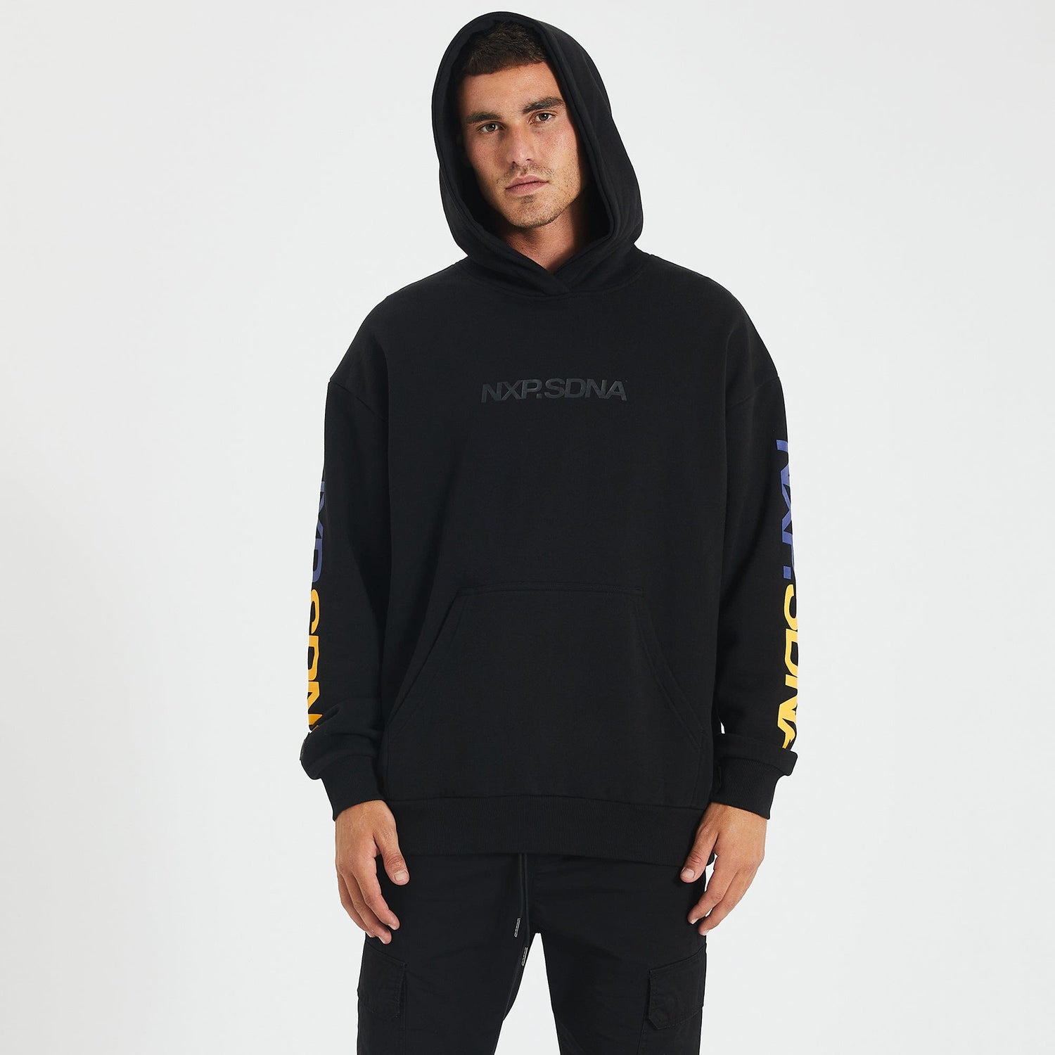 West Coast Eagles Relaxed Fit Hoodie Jet Black