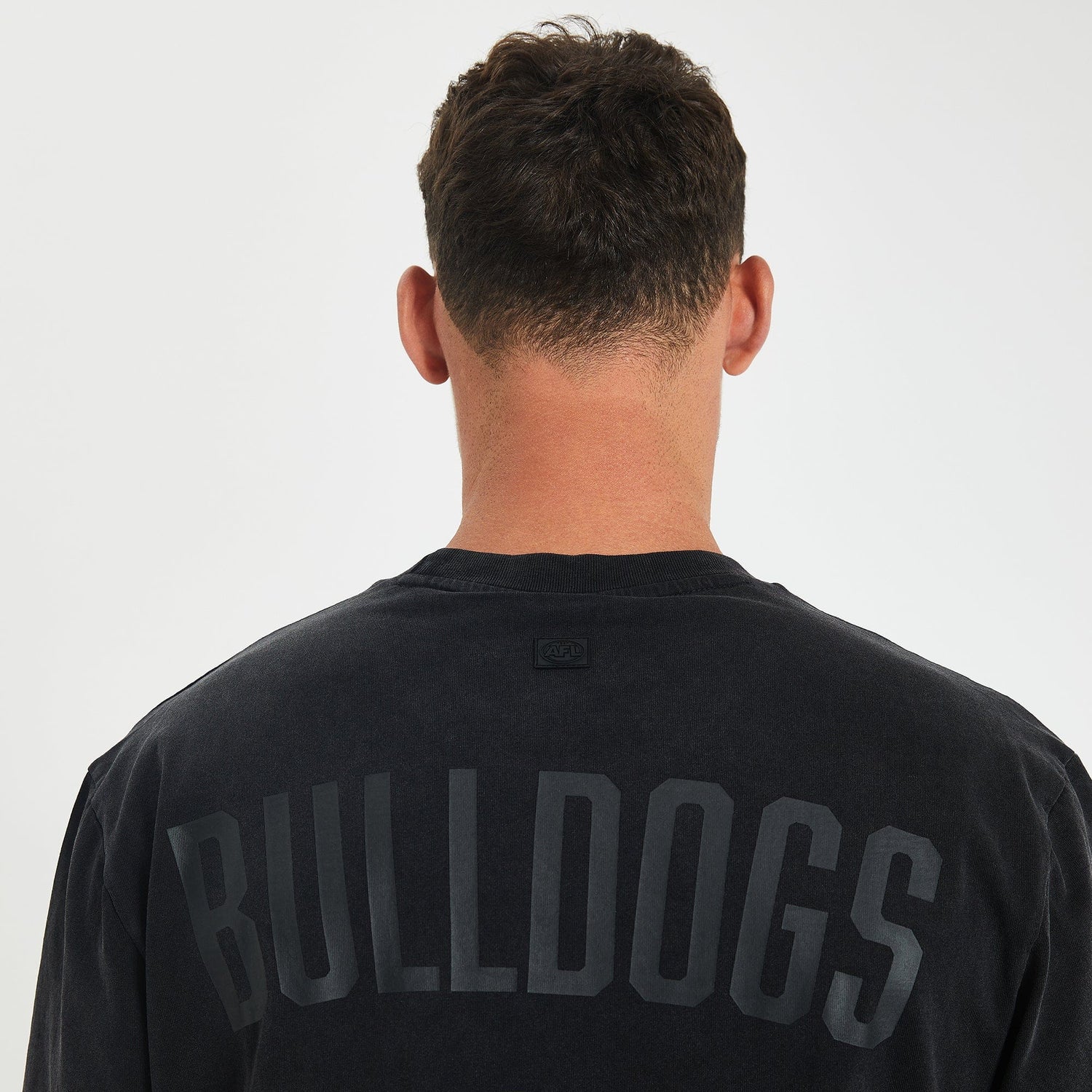 Western Bulldogs Relaxed Fit T-Shirt Mineral Black