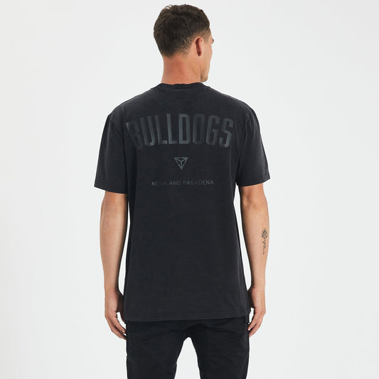 Western Bulldogs Relaxed Fit T-Shirt Mineral Black
